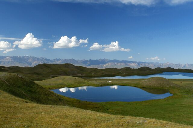 Heights of Alay Trek Under Pik Lenin