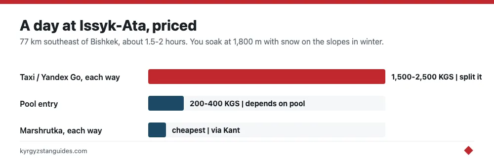 What a day at Issyk-Ata costs