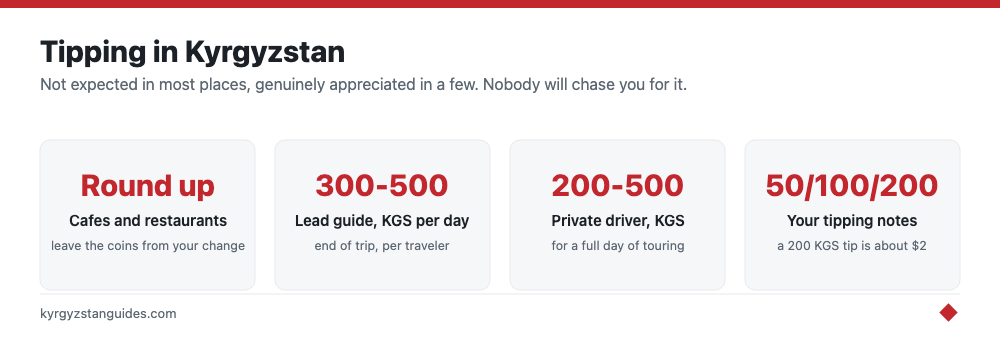 Tipping norms in Kyrgyzstan