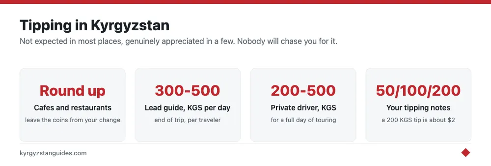 Tipping norms in Kyrgyzstan