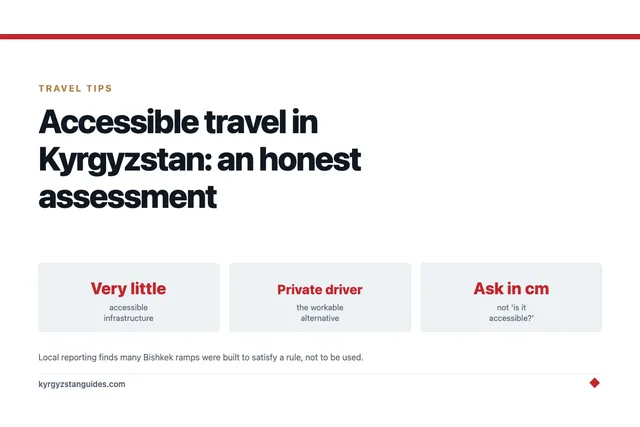 Accessible Travel in Kyrgyzstan: An Honest Assessment