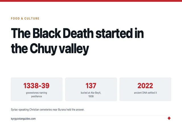 The Black Death Started Here: The Christian Cemeteries of the Chuy Valley