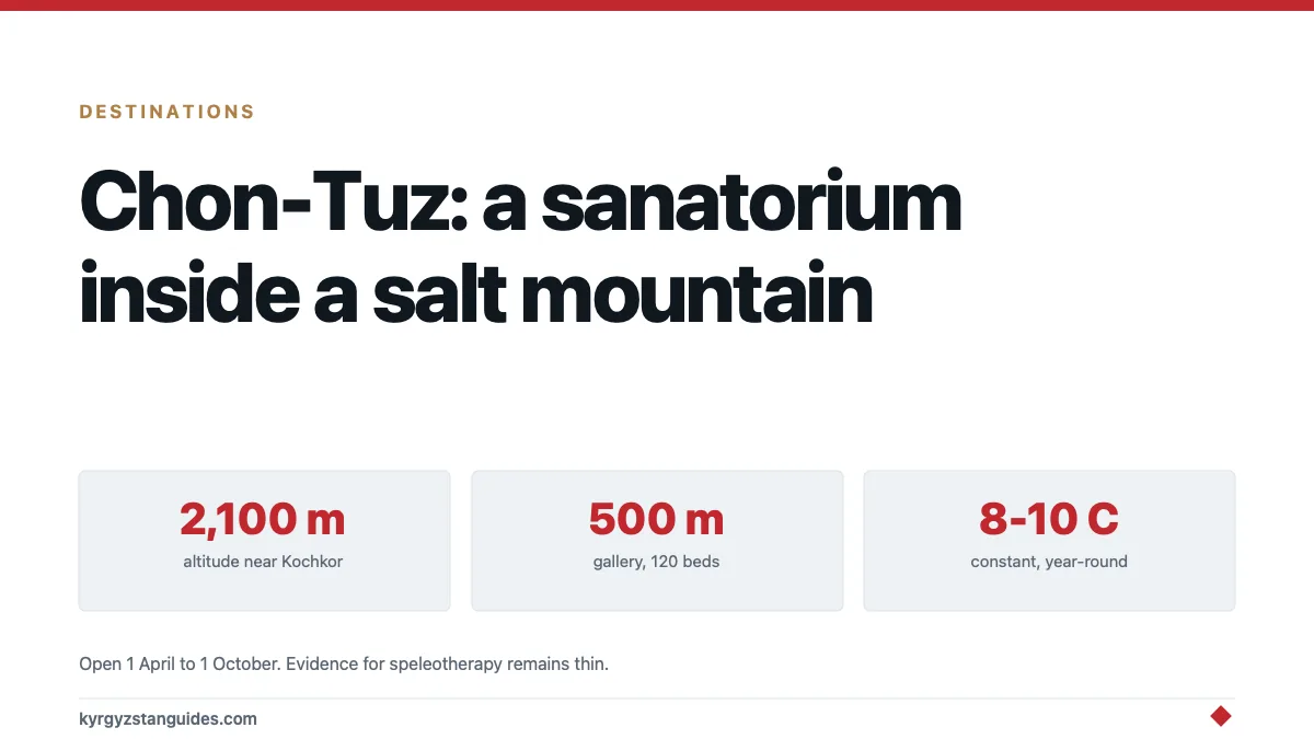 Chon-Tuz: The Salt Mine Sanatorium Inside a Kyrgyz Mountain