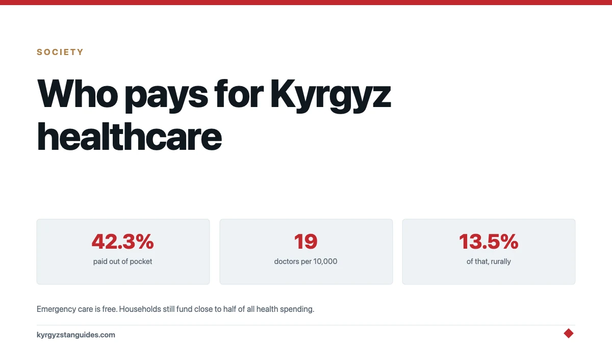 How Kyrgyz Healthcare Actually Works, and Who Pays For It